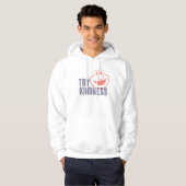 Elmo | Probeer vriendelijkheid Hoodie (Voorkant volledig)