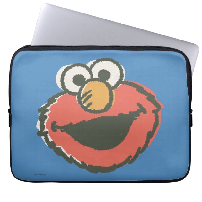 Elmo Retro Laptop Sleeve (Voorkant)