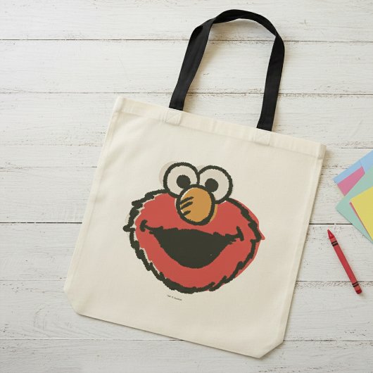 Elmo Retro Tote Bag