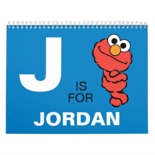 Elmo Sesame Street Jouw naam agenda toevoegen Kalender