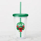 Elmo | Shamrock 'n' Roll Acryl Drinkbeker (Voorkant)