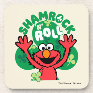 Elmo Shamrock 'n' Roll Bier Onderzetter