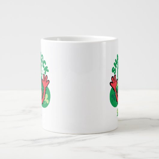 Elmo | Shamrock 'n' Roll Extra Grote Beker (Voorkant)