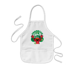 Elmo Shamrock 'n' Roll Kinder Schort