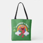 Elmo | Shamrock 'n' Roll Rainbow Draagtas (Achterkant)