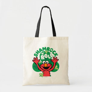 Elmo   Shamrock 'n' Roll Tote Bag