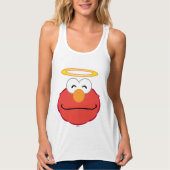 Elmo Smiling Face met Halo Tanktop (Voorkant)