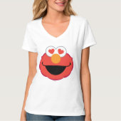 Elmo Smiling Face met Heart-Shaped Eyes T-shirt (Voorkant)