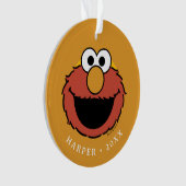 Elmo Smiling Face Ornament (voorkant)