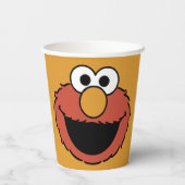 Elmo Smiling Face Papieren Bekers (Achterkant)