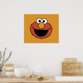 Elmo Smiling Face Poster (Keuken)