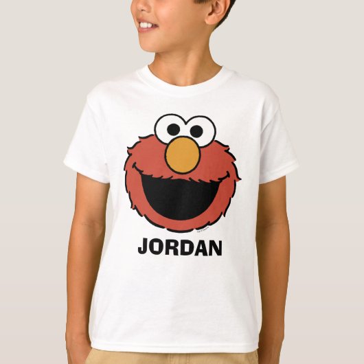 Elmo Smiling Face T-shirt (Voorkant)