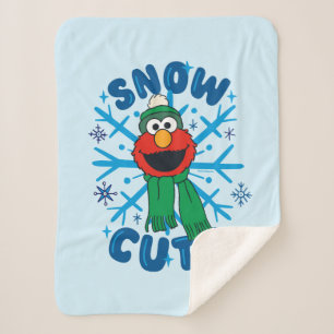 Elmo Snow Schattige Sherpa Deken