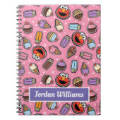 Elmo Sweet Treat Sticker Pattern Notitieboek (Voorkant)