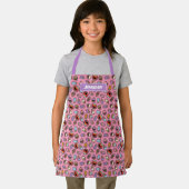 Elmo Sweet Treat Sticker Pattern Schort (Insitu)