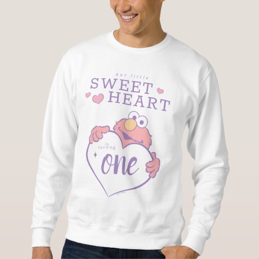 Elmo Sweetheart Birthday Trui (Voorkant)