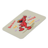 Elmo uit het verleden Hahaha! Magneet (Linkerzijde)