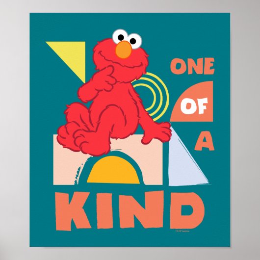 Elmo Uniek Exemplaar Poster (Voorkant)