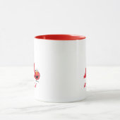 Elmo Voeg Jouw naam & Monogram A Mok (Midden)