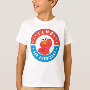 Elmo voor President Speldje T-shirt