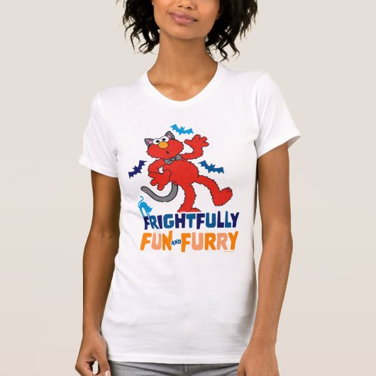 Elmo | Vreselijk leuk & Furry T-shirt (Voorkant)