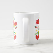 Elmo | Vrolijk en helder Extra Grote Beker (Achterkant)