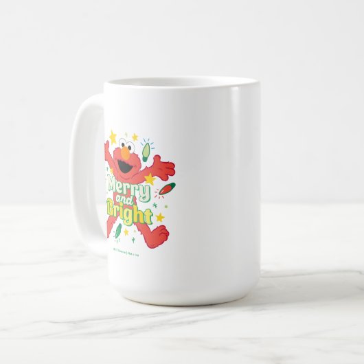 Elmo | Vrolijk en helder Koffiemok (Voorkant links)