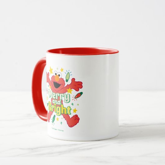 Elmo | Vrolijk en helder Mok (Voorkant links)