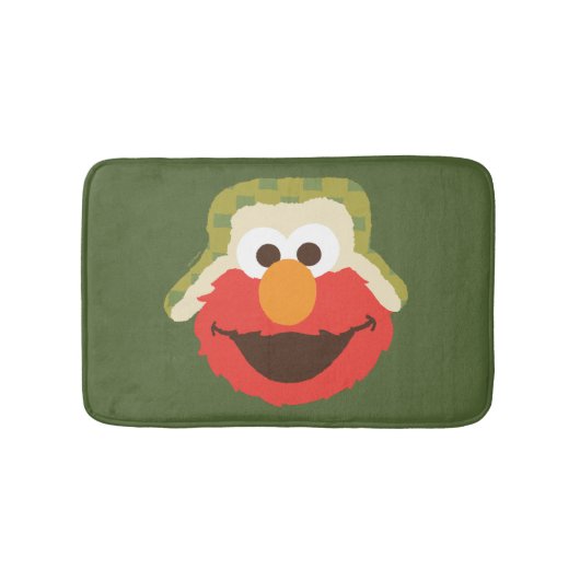 Elmo Woodland Face Badmat (Voorkant)