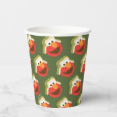 Elmo Woodland Face Papieren Bekers (Voorkant)