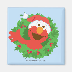 Elmo Wreath Magneet