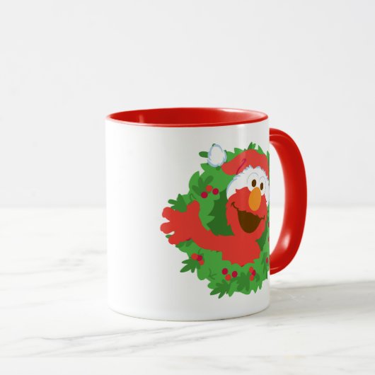 Elmo Wreath Mok (Voorkant rechts)