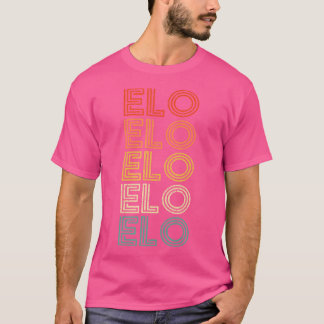 Elo Naam  Retro Mannen Vrouwen Jongen Meisje T-shirt