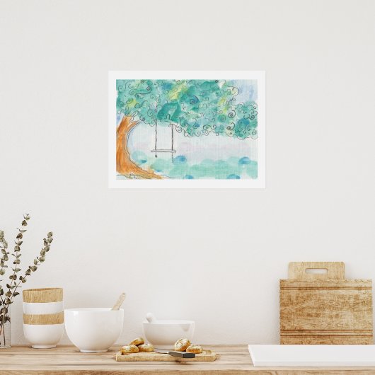 Éloignez-vous avec mon affiche (Cuisine)