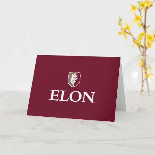 Elon | Afstuderen 20XX Kaart (Gele Bloem)