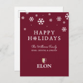 Elon Feestdagenkaart (Voorkant / Achterkant)