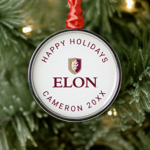 Elon Metalen Ornament