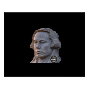 Elon Mount Rushmore Trump Musk unisex Perfect Poster