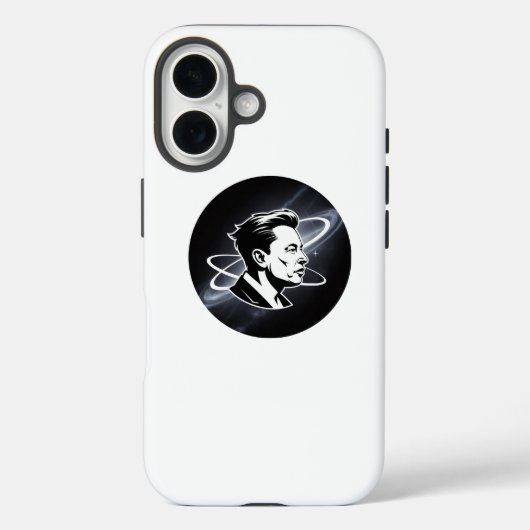 Elon Musk : La Légende - iPhone 16 Coque pour Visi (Verso)