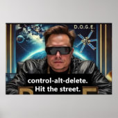 Elon Musk-Poster Poster (Voorkant)