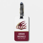 Elon Phoenix Logo Bagagelabel (Achterkant verticaal)