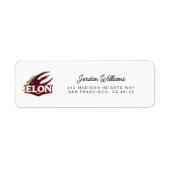 Elon Phoenix Logo Etiket (Voorkant)