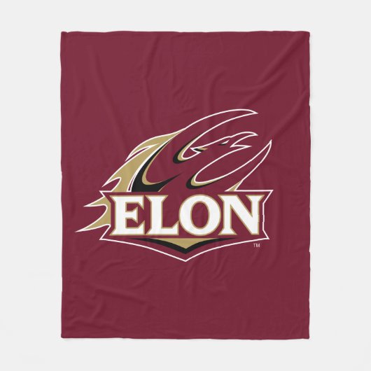 Elon Phoenix Logo Fleece Deken (Voorkant)