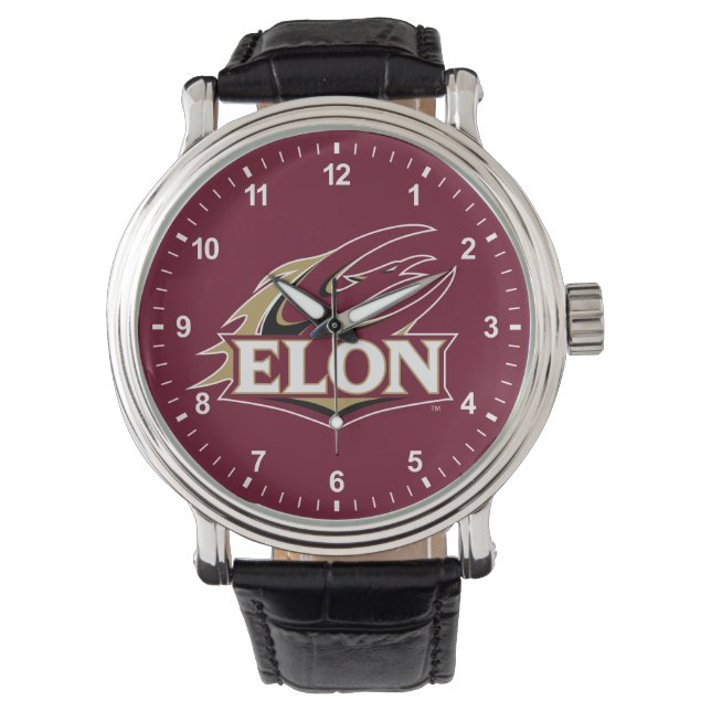 Elon Phoenix Logo Horloge (Voorkant)