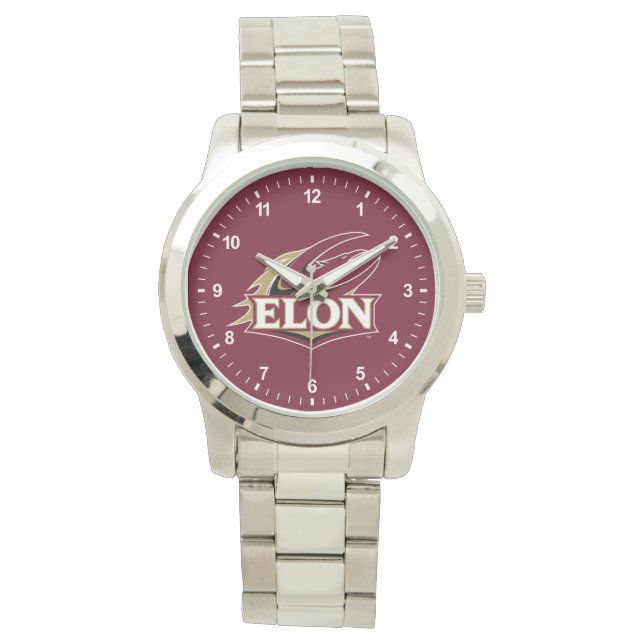 Elon Phoenix Logo Horloge (Voorkant)