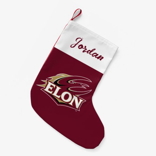 Elon Phoenix Logo Kleine Kerstsok (Voorkant (Hangend))