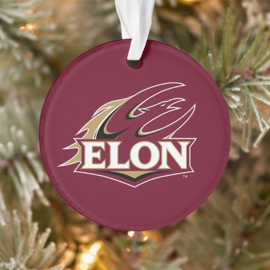 Elon Phoenix Logo Ornament (Boom)