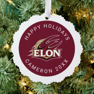 Elon Phoenix Logo Ornament Kaart