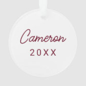 Elon Phoenix Ornament (achterkant)