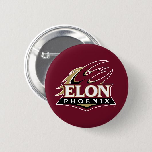 Elon Phoenix Ronde Button 5,7 Cm (Voorkant /achterkant)